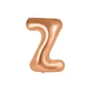 Rose Gold Alphabet Foil Balloon Letter Z