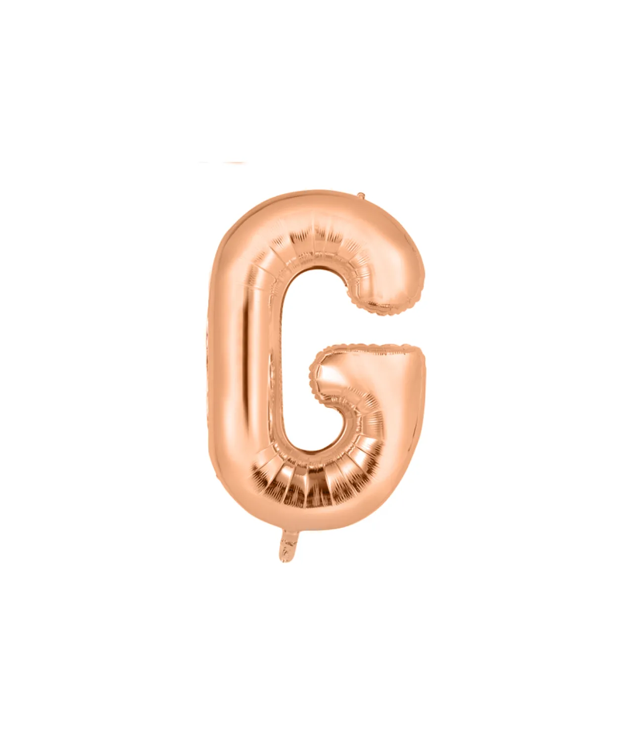 Rose Gold Alphabet Foil Balloon Letter G