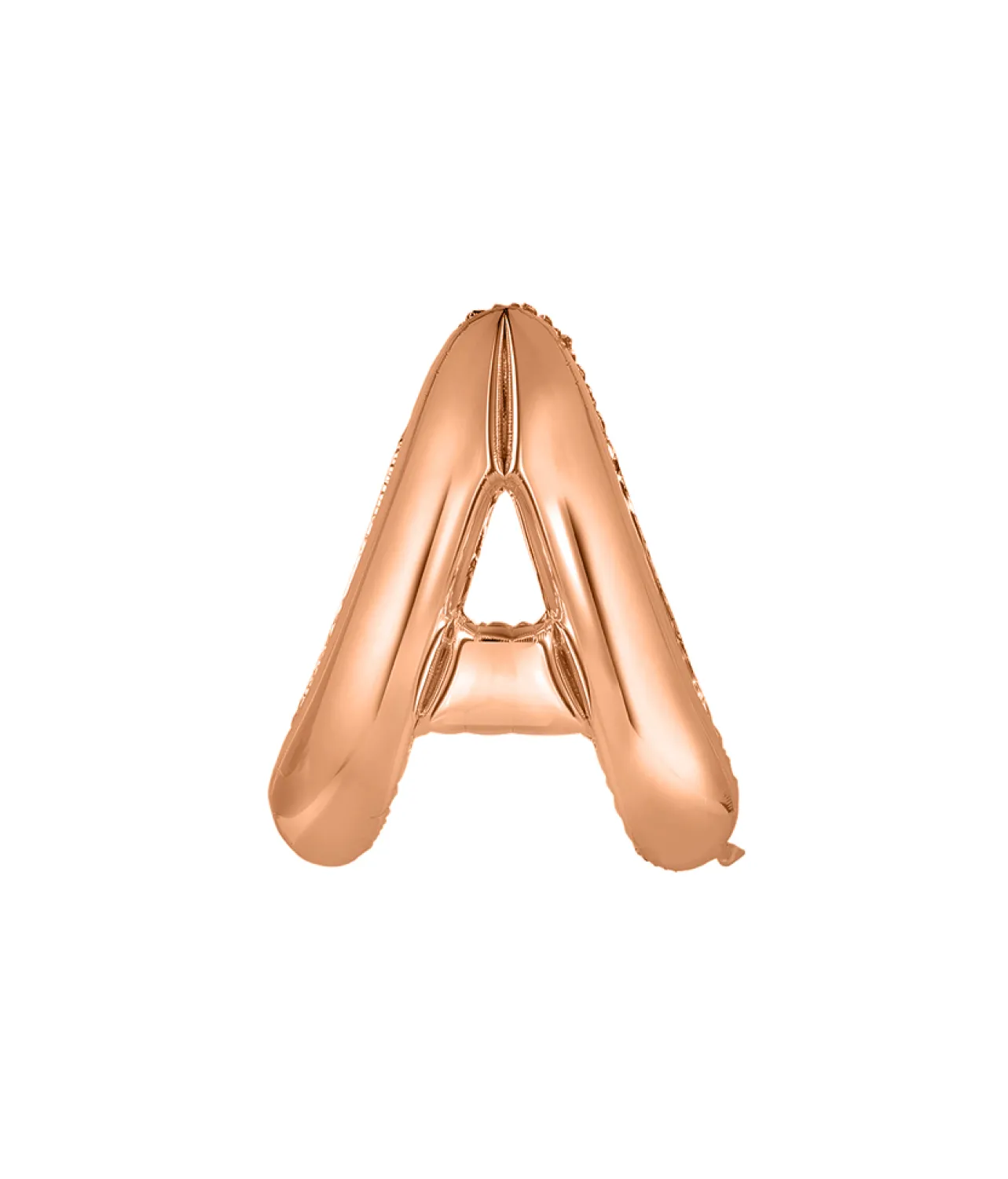 Rose Gold Alphabet Foil Balloon Letter A
