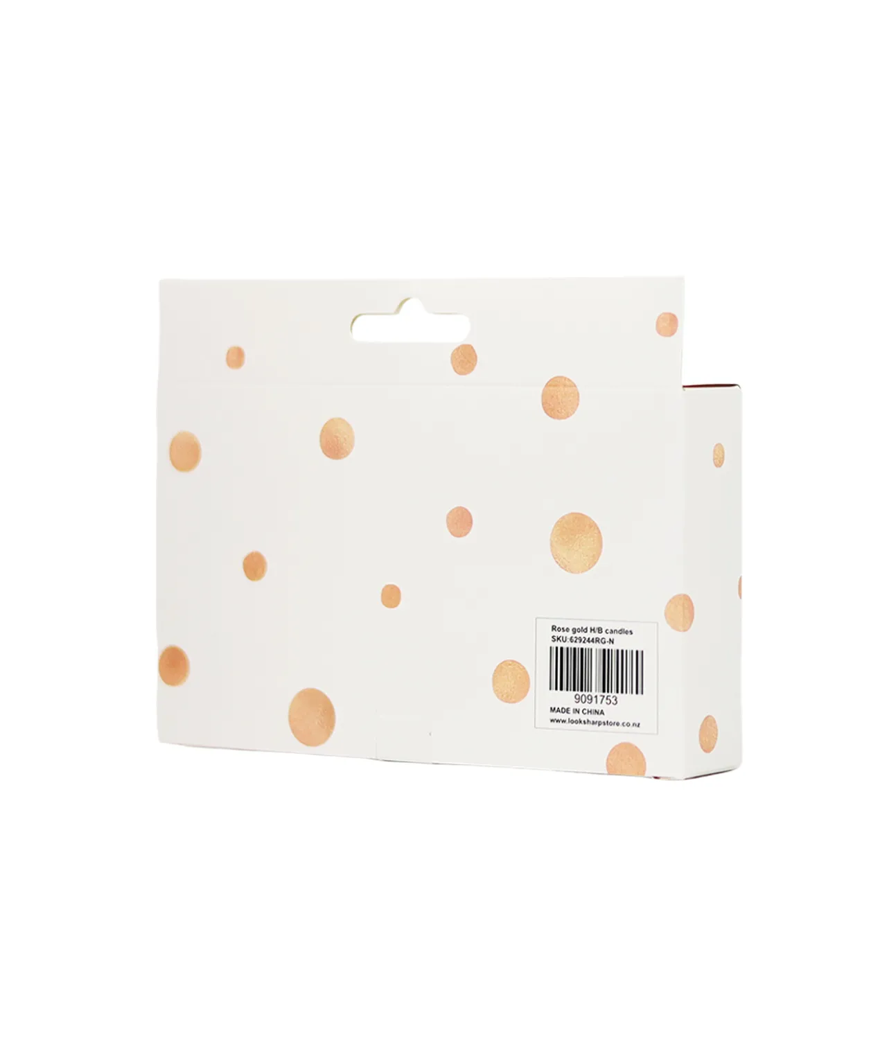 Rose Gold Foil Balloon Happy Birthday Pick Candles