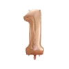 Rose Gold Foil Number Balloon 1