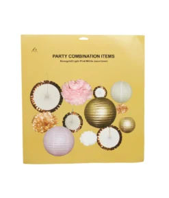 Rose Gold/Light Pink/White Decoration Wall Kit