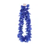 Royal Blue Flower Lei