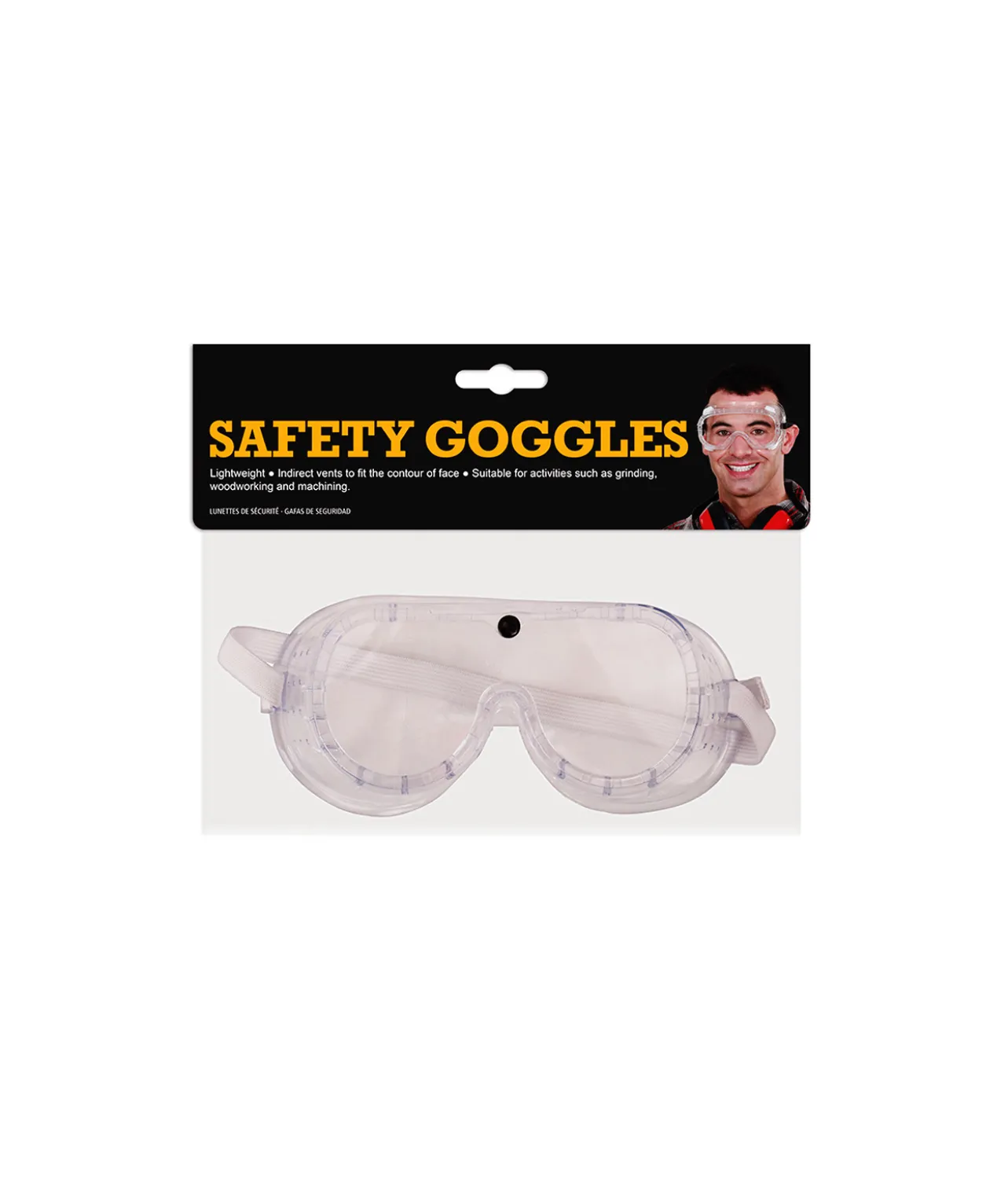 Safety Goggles With Elastic Strap