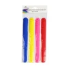 Silicone Ruler Slap Bracelet Set 4pc 2.5x 22.8cm