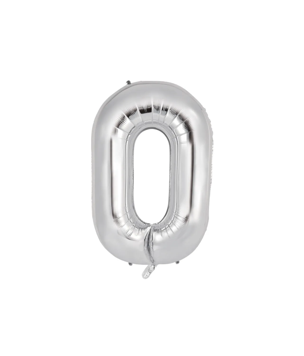 Silver Alphabet Foil Balloon Letter O