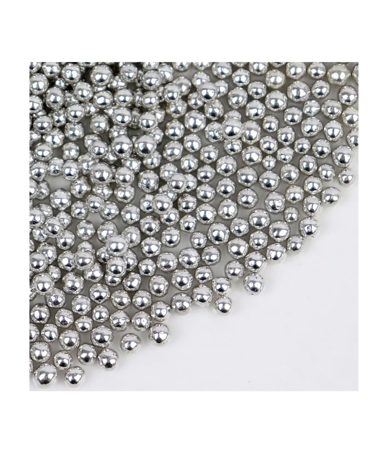 Silver Cachous Balls 4mm 90g