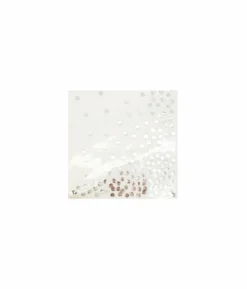 Silver Dots Small Napkins 20pc