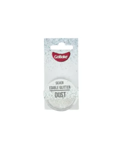 Silver Edible Glitter Dust 2g