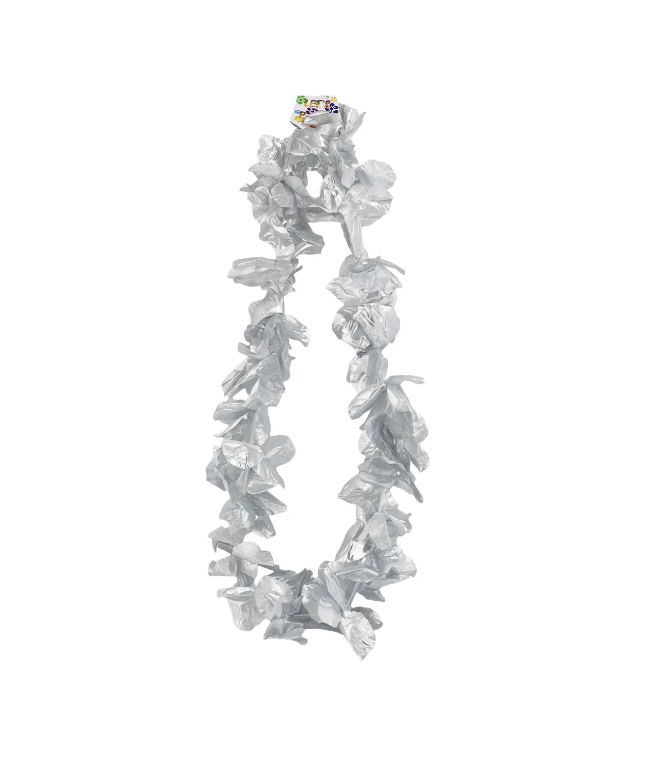 Silver Flower Lei