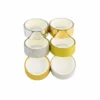 Silver & Gold Washi Tape 6pk