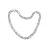 Silver Plastic Chain Necklace
