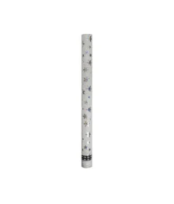 Silver Snowflake Party Cannon 60cm