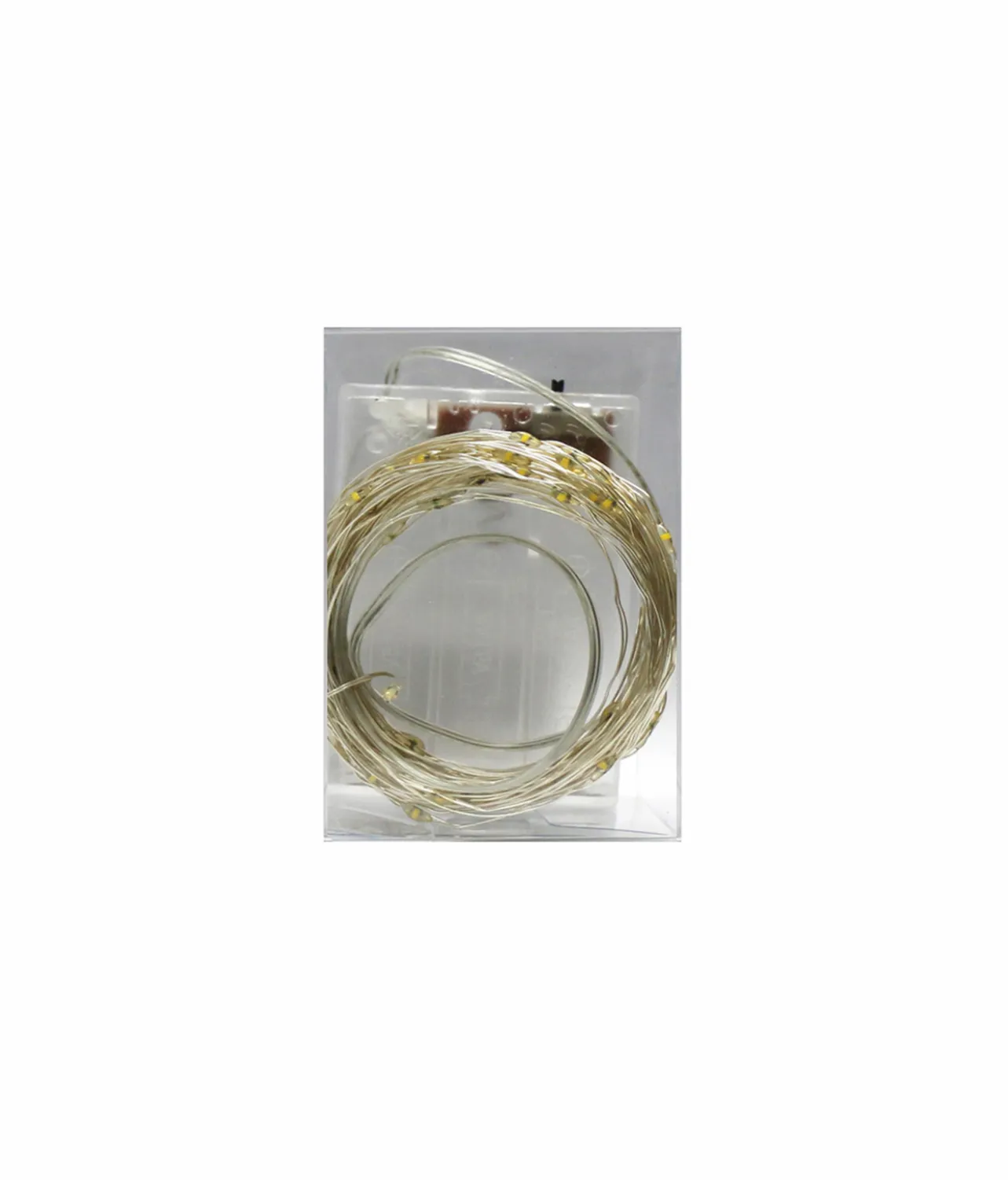 Silver Wire Warm White Seed Lights 100 LED