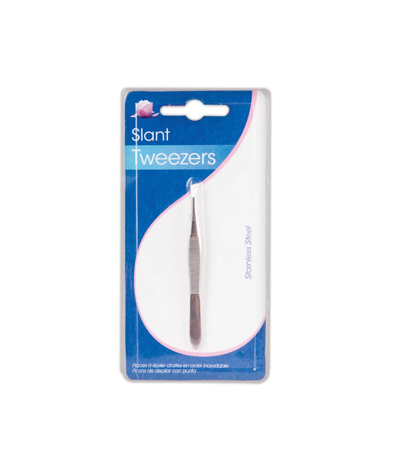 Slant Stainless Steel Tweezers
