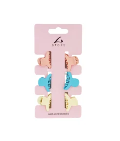 Small Claw Clip Set 6pk