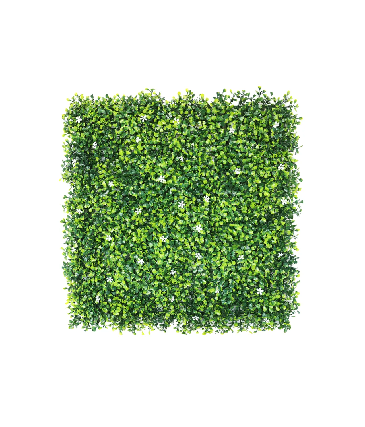 Small White Flowers Artificial Leaf Mat 50cm