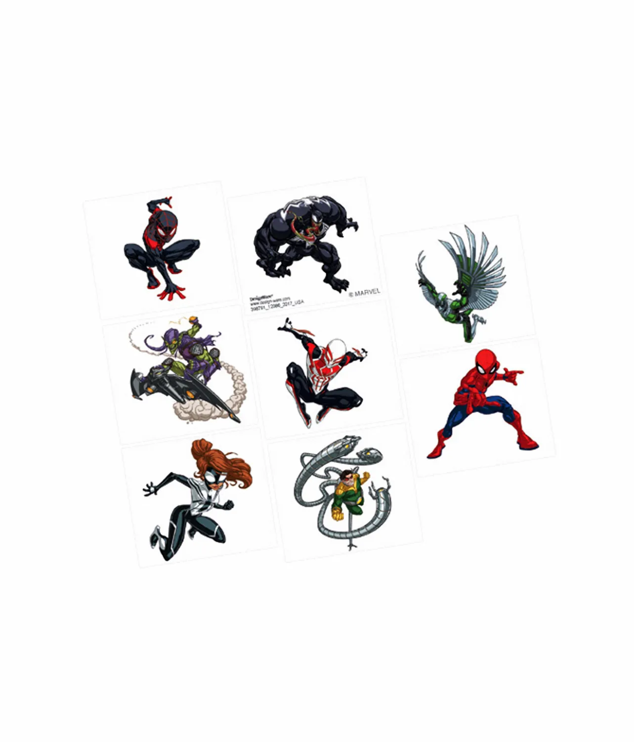 Spider-Man Webbed Wonder Tattoo Favors 8pk