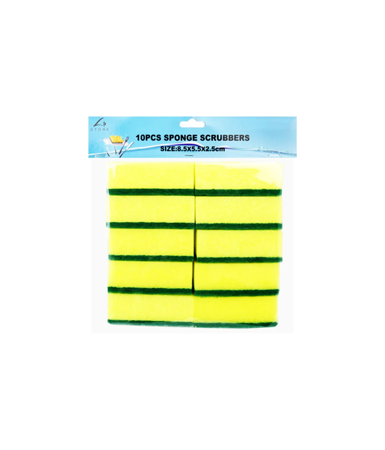 Sponge Scrubbers 10pk