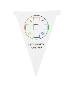 Sports String Flags 12pc 19 x 28cm