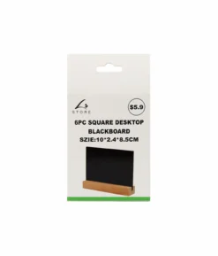 Square Desktop Blackboard 10×2.4×8.5cm 6pc