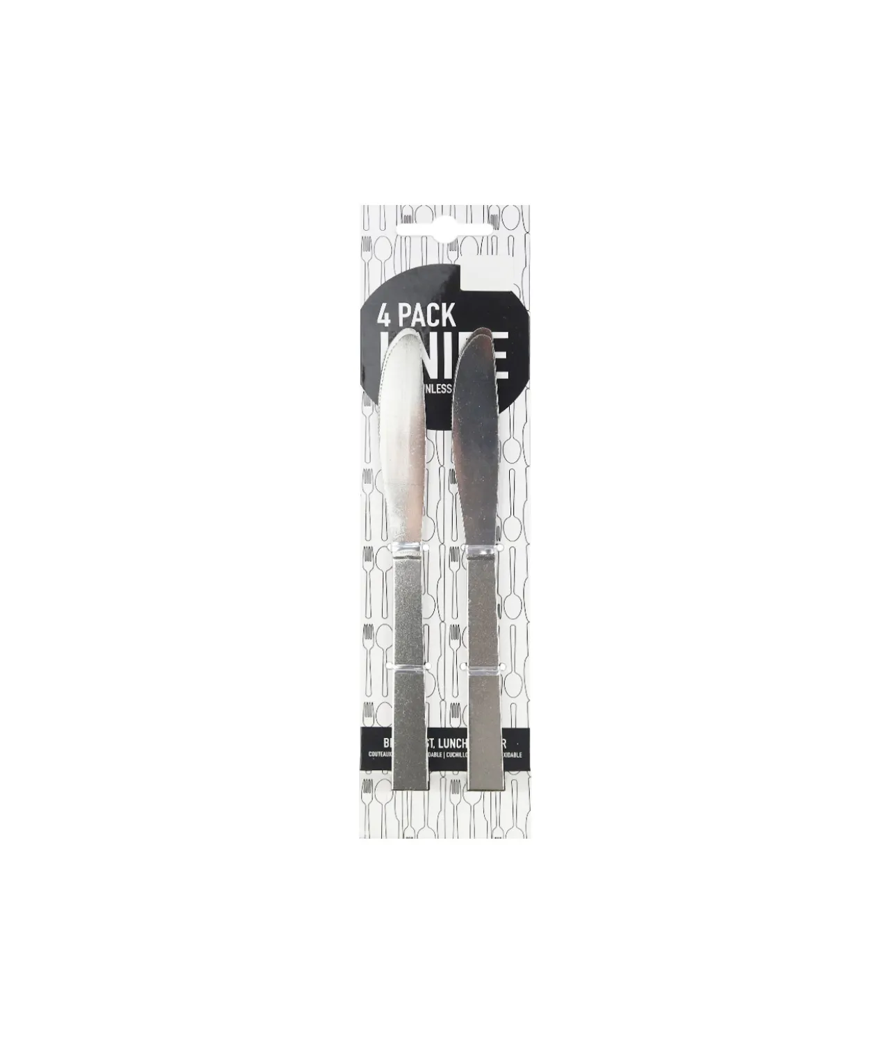 Stainless Steel Knives 4pk