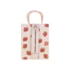 Strawberry Printed Paper Bags 27cm 3pk