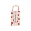Strawberry Printed Paper Bags 21cm 4pk