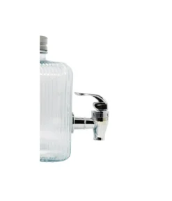 1 Tap Ribbed Dispenser With Metal Lid 3700ml