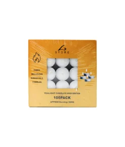 Tealight Candles 9 Hour Burn 100pk