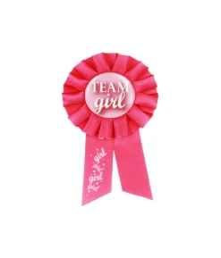 Team Girl Badge 8×15.5cm