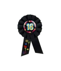 18th Birthday Badge 8×15.5cm
