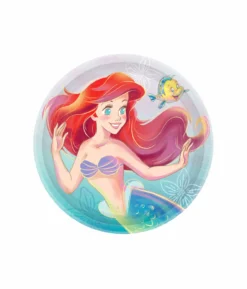 The Little Mermaid Round Paper Plates 8pk