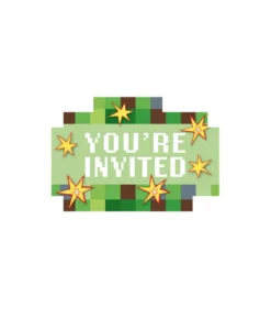 TNT Party Invitations 8pk