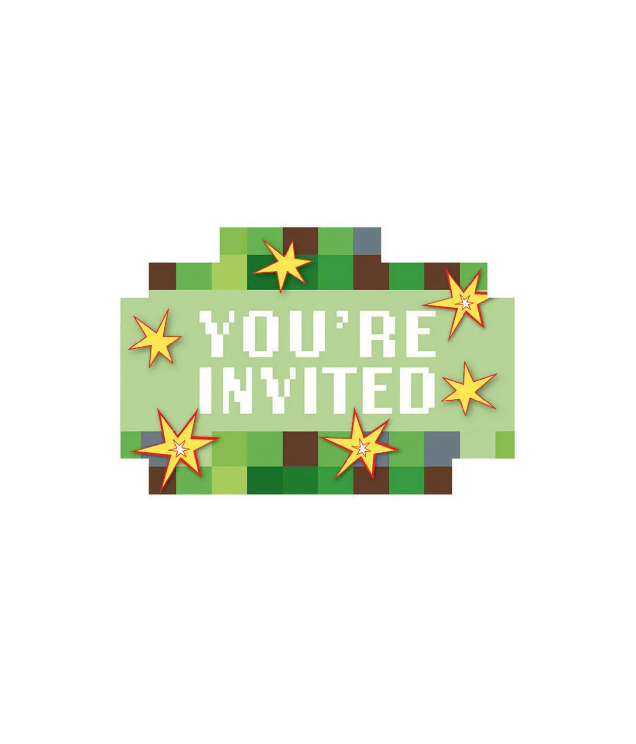 TNT Party Invitations 8pk