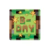 TNT Party Square Paper Plates 8pk