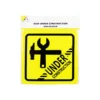 Under Construction Sign 20x20cm