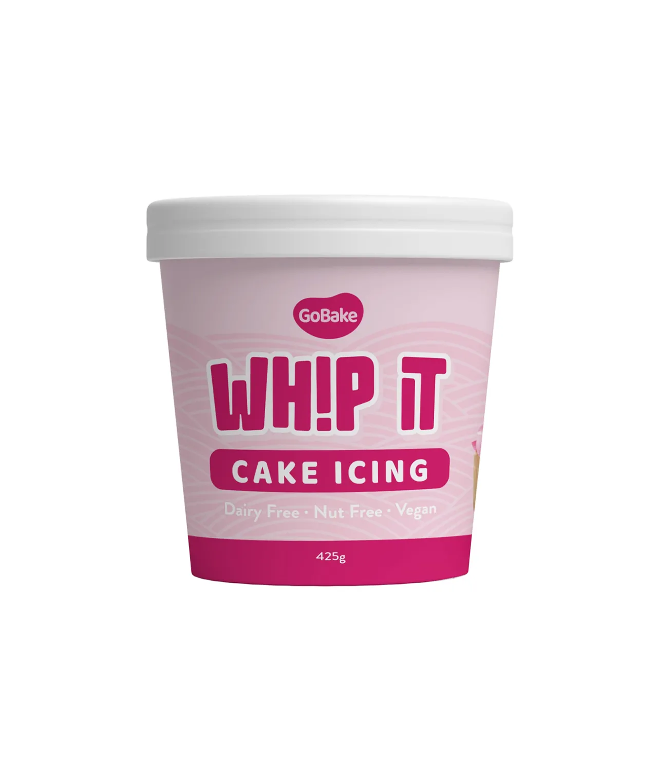 Vanilla Pink Vegan Whip It Cake Icing 425g