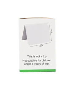 āVā Shaped PVC Small White Chalk Board Signs 12pc 10Ć7.5cm