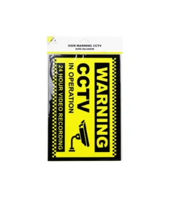 Warning CCTV Sign 20x30cm