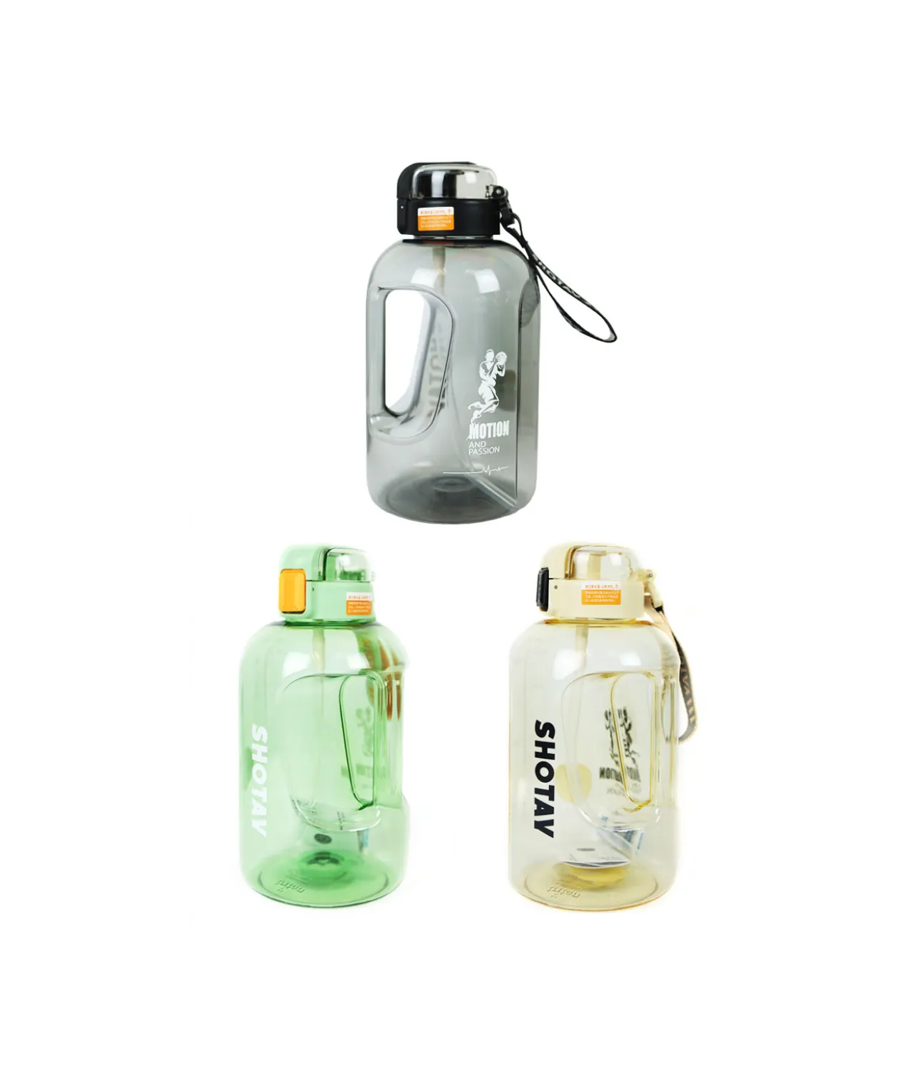 Water Bottle Assorted 2L