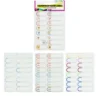 Waterproof Name Label Stickers 64pc Assorted