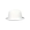 White Bowler Hat