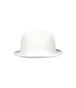 White Bowler Hat