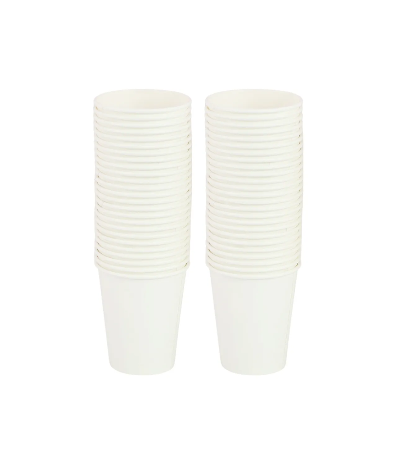 White Coffee Paper Cups 50x12oz