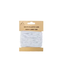 White Craft Elastic Line 15m x 1.2mm