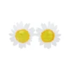 White Flower Shape Glasses