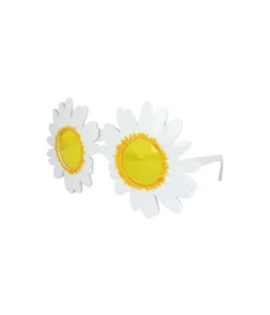 White Flower Shape Glasses