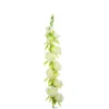 White Gladiolus Bush Flower 7 Head 77cm