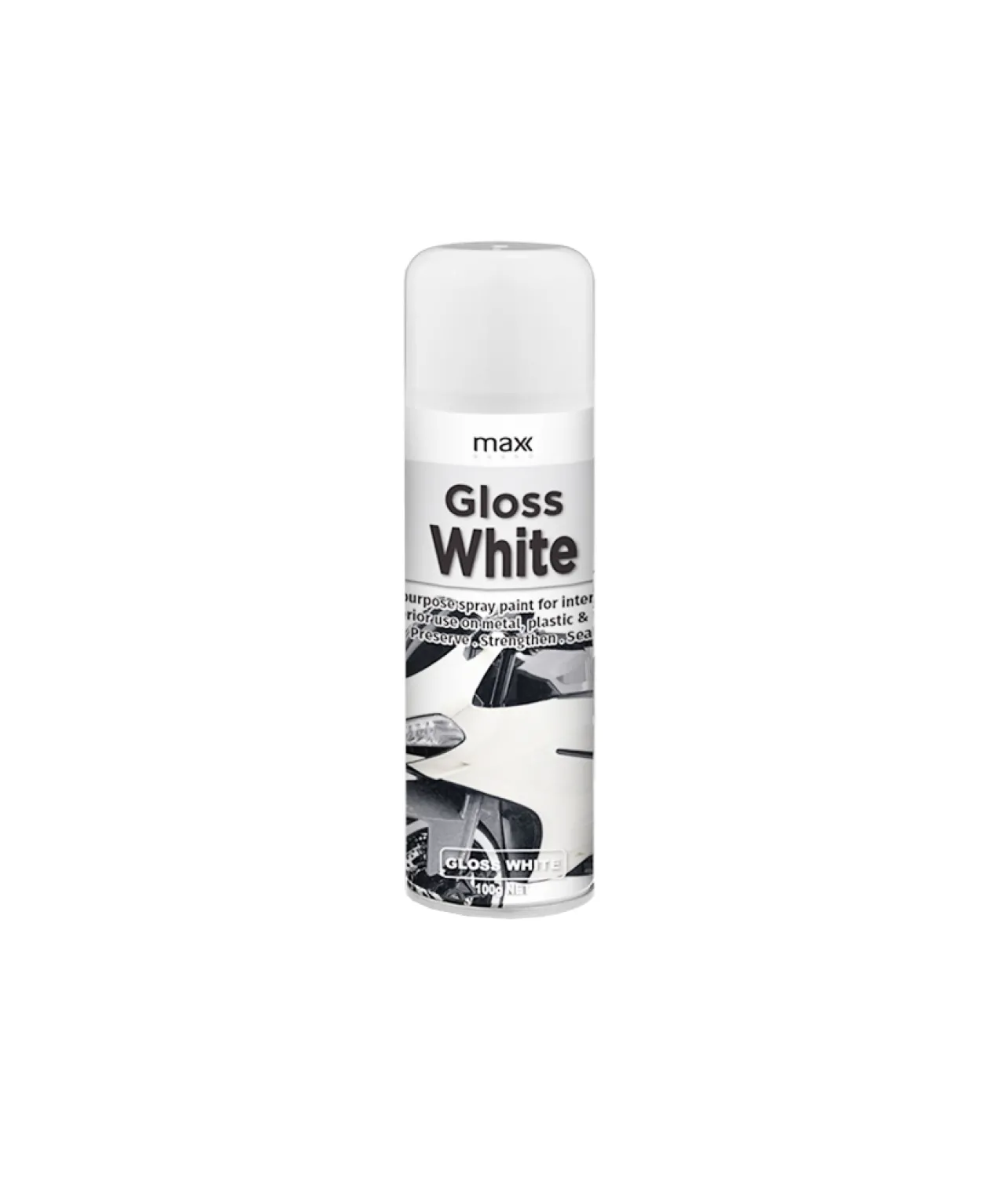 White Gloss Spray Paint 100ml